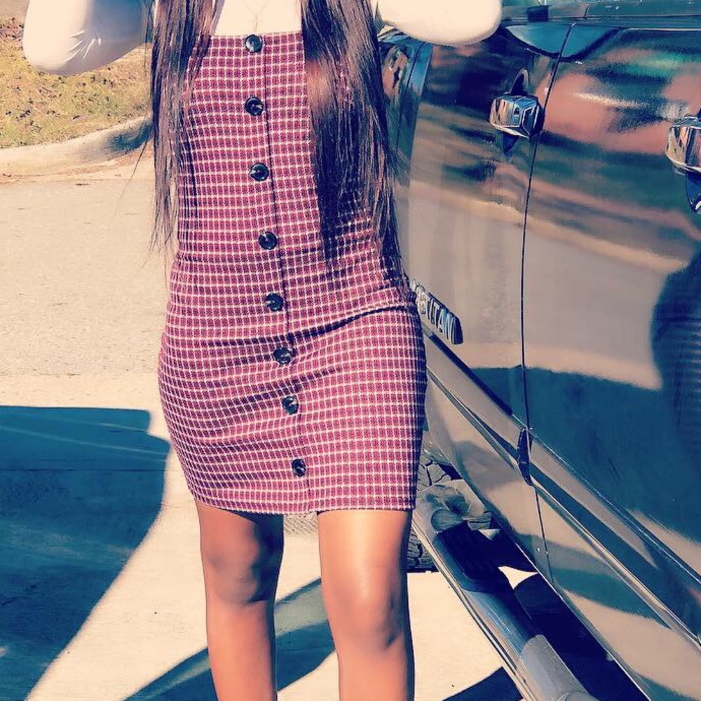 Overall dress for sale . Worn once